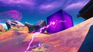 Fortnite Purple Cube Making Baby Cube Live Event (Chapter 2 Season 8)