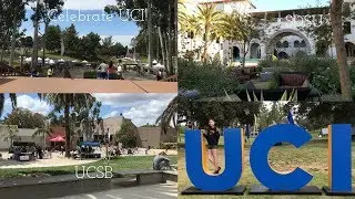 TOURING COLLEGES IN CALIFORNIA (UC Santa Barbara, Celebrate UCI, San Diego State University)