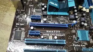 Asus M4A77T не стартует, postcode EE!!!