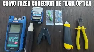 fiber optic how to make connector