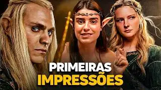 JÁ VIMOS Anéis de Poder: PRIMEIRAS IMPRESSÕES com o ELENCO! | O Senhor dos Anéis