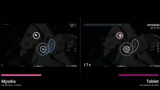 osu! - game comparison: mouse -|- tablet