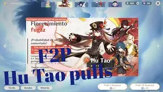 F2P Hu Tao pulls | Genshin impact f2p summons 3.4 version