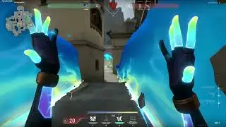 Lo sbido scatta una foto tessera, in testa e in wallbang, a Raze