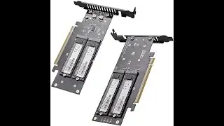 ADD 4nvme on your PC! iHyper 4 NVMe Quad NVMe SSD Adapter