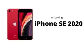 unboxing iPhone SE 2020 ITA - il mio primo iPhone! 😍