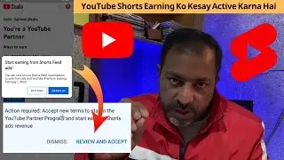 How to Accept New YouTube Term on Mobile | New YPP Terms 2023 | Shorts Monetization Update 2023