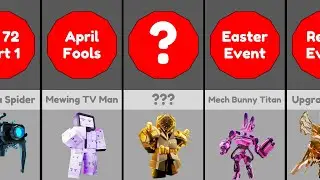 ALL EVENT UNITS | Toilet Tower Defense Roblox