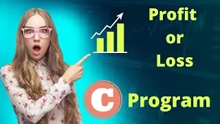 C program to check profit or loss