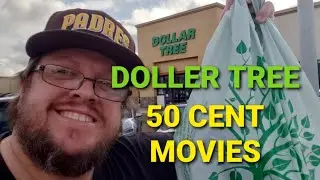 50 CENT DOLLARTREE MOVIES & THRIFT FINDS Mar. 30 Out on the Hunt!