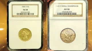 Dahlonega | $5 Liberty Gold | #collectiblecoins #rarecoins #uscoins #numismatics #coins