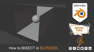 HOW TO BISECT IN BLENDER 