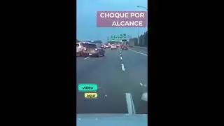 👉🚗🚨 Choque por alcance simple #shorts #segurodeauto