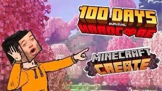 100 ДНЕЙ ХАРДОКОРА С МОДОМ CREATE (20 / 100) | MINECRAFT 1.20.1 | #minecraft