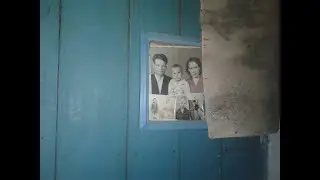 Деревня с одним заброшенным домом.  Что  я в нем нашел