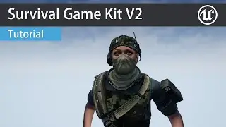 Survival Game Kit V2 (Changing Character Mesh) (UE4 Skeleton)
