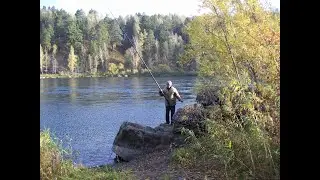 Река Кан Красноярский край. Рыбалка в сентябре 2006 года.