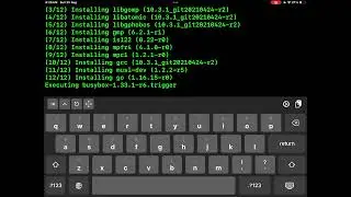 Apple IPAD: How to Install gpt4all (python), typer, go, Rust with Ish shell-Terminal App