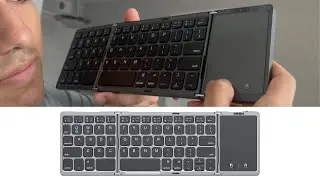 Tri-Folding Wireless Portable Keyboard with Touchpad Review