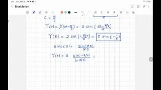 Fourier Transform - Modulation property