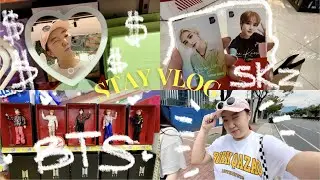 STAY VLOG #7 | шоппинг день, купила одежду ради фотокарт ✨ Stray kids ✨