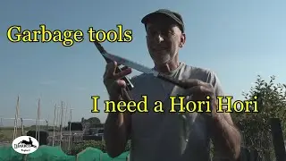 Making a damascus Hori Hori the perfect garden tool