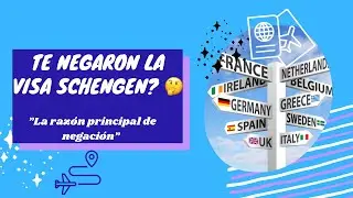 Que hacer si TE NIEGAN LA VISA SCHENGEN.