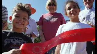 Ribbon Cut on Renovated Oracle Park in Southern Pinal County