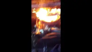 Engine Blows Flames out of Carburetor While Starting