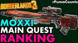 Ranking All New MOXXI DLC MAIN MISSION Guns & Weapons (Borderlands 3 DLC 1 Main Quest) #PumaCounts