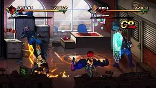 730k S-Rank Coop Streets of Rage 4 Mania+ run with Cherry and Axel