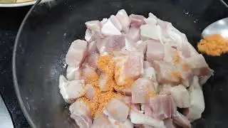 Como fazer carne de porco frita fácil