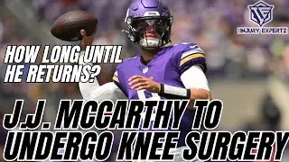 How Long Will J.J. McCarthy Be Out After Knee Surgery?