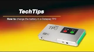 Datapaq: How to change the battery in a Datapaq TP3