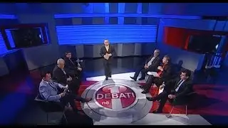 Debati në Channel One - Përplasja me institutin të studimeve të krimeve dhe pasojave të komunzimit