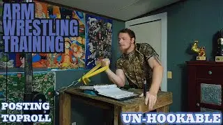 Toproll Training to Become UnHookable #armwrestlingtraining #biceps #toproll #woodworking #redneck