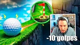 GOLF IT! MAXIMUM TENSION TRYING TO GET INTO THE -10 STROKE ROUND!!