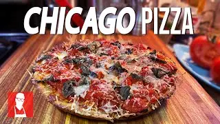 Chicago Deep Dish Pizza Recipe | Römertopf Pizza Recipe | Clay Pot Pizza