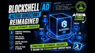 BlockShell® for AD — BlockShell® PowerShell Edition — Active Directory Script Builder