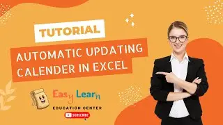 Ms.Excel Tutorial on Automatic Updating Calender