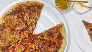 Thick base pizza. The quickest pizza
