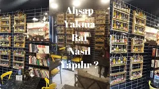 Ahşap Yakma Raf | Ahşap Yakma | Otantik Raf