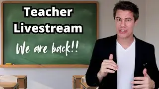 Teaching Livestream - Welcome back!!