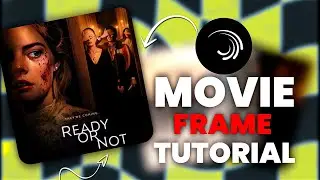 How to make film-style frames in Alight Motion.