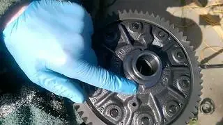 Замена подшипника дифференциала Chevrolet Lacett Nubira часть 1.