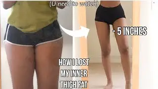 HOW I LOST MY (INNER) THIGH FAT FAST  - Chloe Ting Vs Lilly Sabri Vs Emi Wong