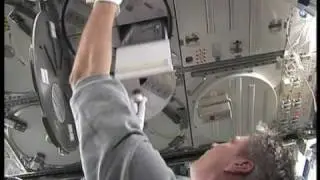 Inside the ISS and Space Shuttle