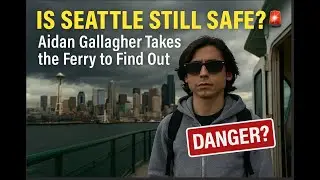 Is Seattle still SAFE???  We brave KILLER WHALES to take the ferry and find out with Aidan Gallagher