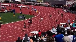 Iowa Colony Run’s U.S. #1 4x200 time and Texas Record at 2025 UIL State a championship