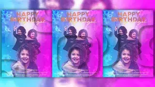 Happy Birthday Photo Editing || Birthday Editing Ideas in Picsart || Birthday Status Ideas  | By SNR